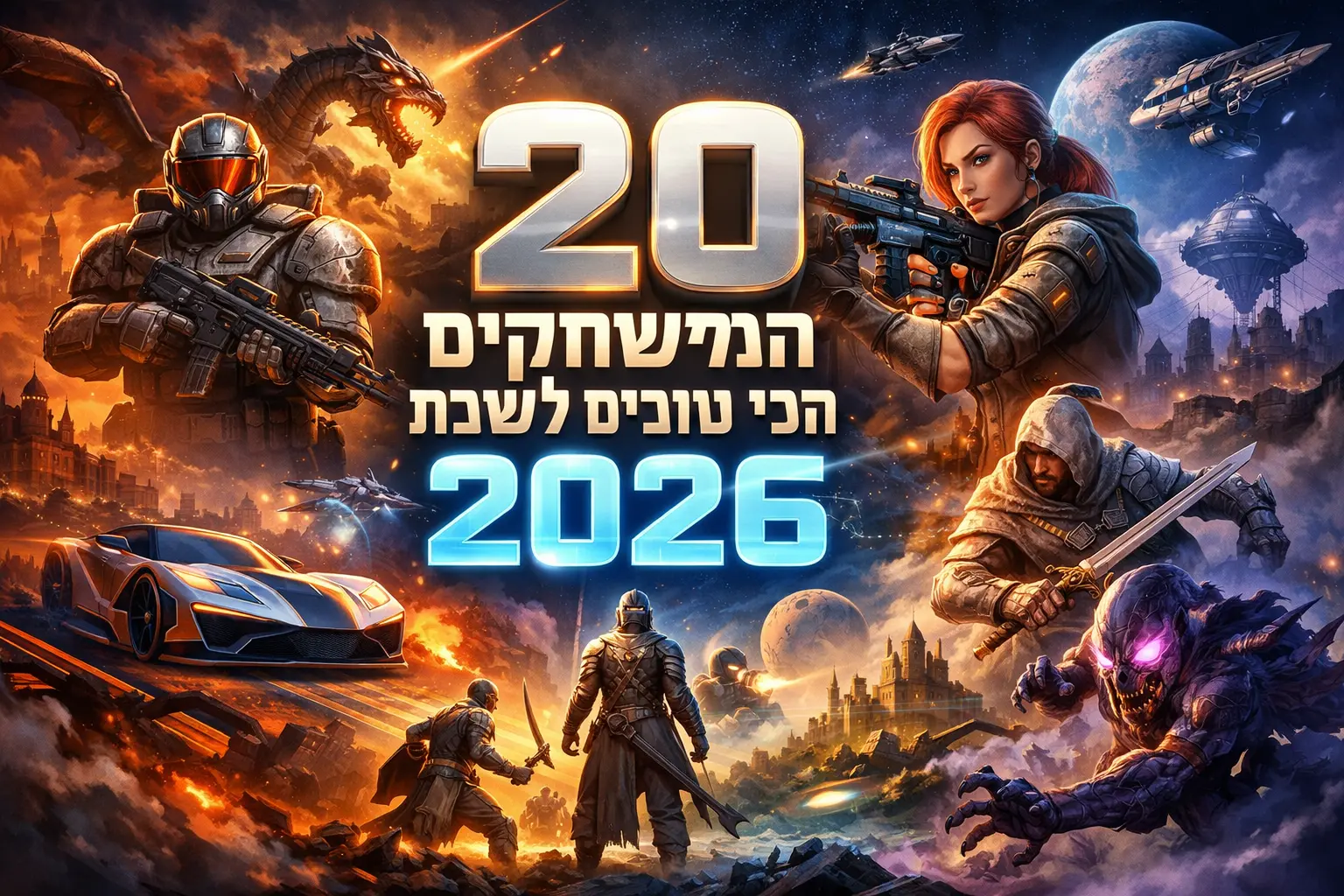 המשחקים הכי טובים לשנת 2026